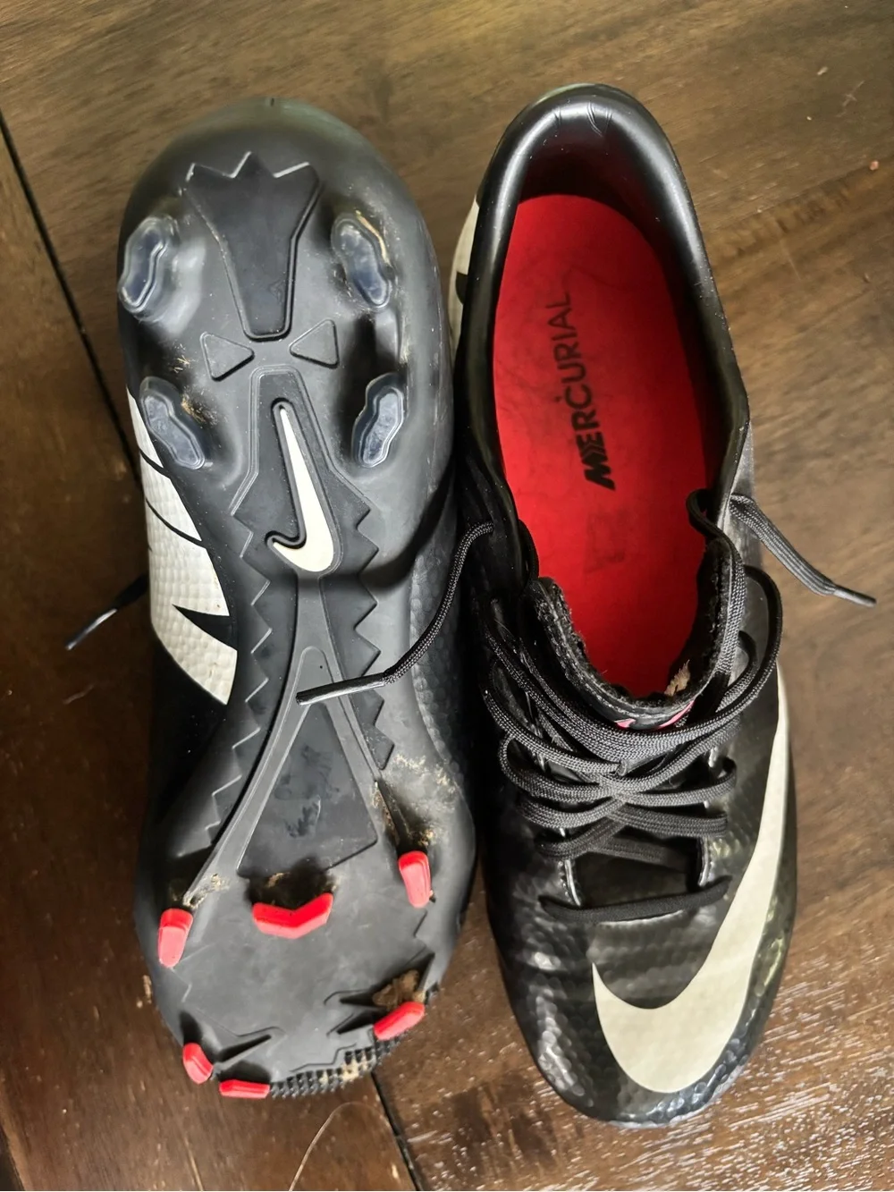 Black Nike Soccer Cleats